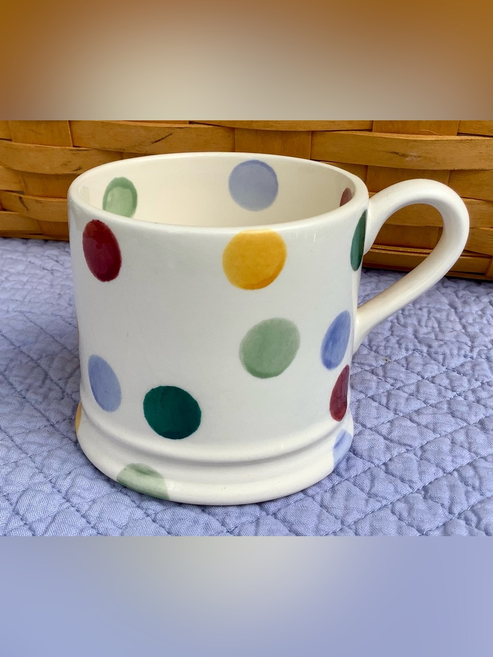 Emma Bridgewater Pottery Polka Dot Baby Child’s Mug New and unused